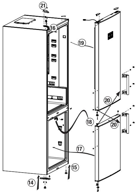 BEKO RCNE560E40ZXPN - Turanschlag umkehren - 2