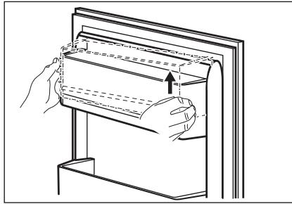 ELECTROLUX LTB1AF28W0 - Extracción e instalación del estante de la puerta - 1