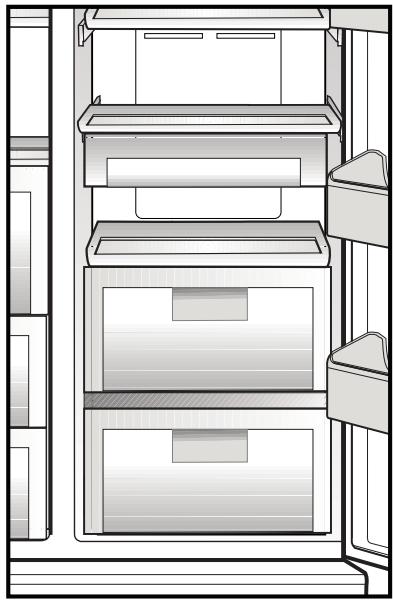 BEKO GNEV422X - Prostor chlazení - 1
