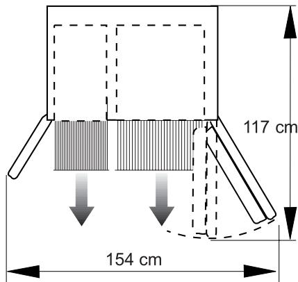 BEKO GNEV422X - Door height adjustment - 4