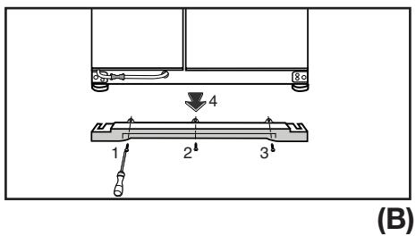 BEKO GNEV422X - Regolazione altezza porta - 2