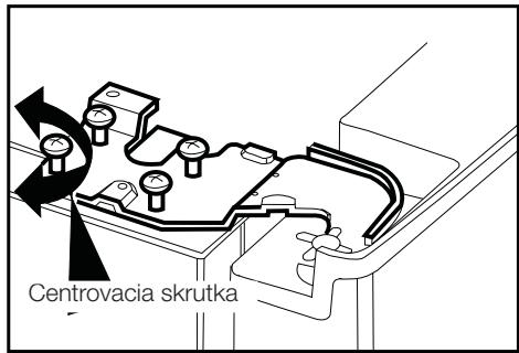 BEKO GNEV422X - Nastavenie medzery medzi hornymi dverami - 5