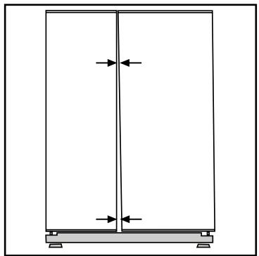 BEKO GNEV422X - Türhöheneinstellung - 6