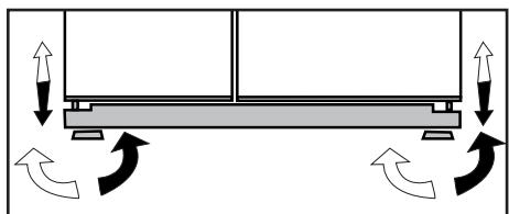 BEKO GNEV422X - Door height adjustment - 1
