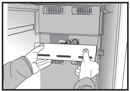 BEKO GNEV422X - Replacing the Interior Light Bulb - 5