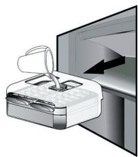 HOTPOINT-ARISTON UH8F1CW - SPOSOB PRZYGOTOWYWANIA KOSTEK LODU - 2