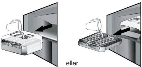 HOTPOINT-ARISTON UH8F1CW - TILLVERKNING AV ISKUBER - 2