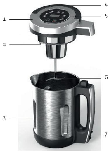 DOMO DO716BL - PANNELLO DI CONTROLLO - 1