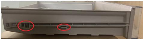 BEKO RCNE560K40WN - Folosirea celui de-al doilea compartment pentru legume al produsului; - 1