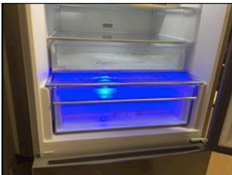 BEKO RCNE560K40WN - Utilisation du deuxième bac à légumes de l'appareil; - 2