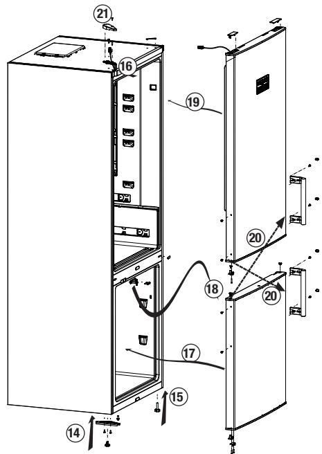 BEKO RCNE560K40WN - Inversióndelaspuertas - 2