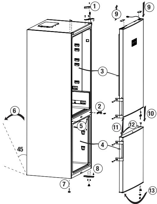 BEKO RCNE560K40WN - Inversióndelaspuertas - 1