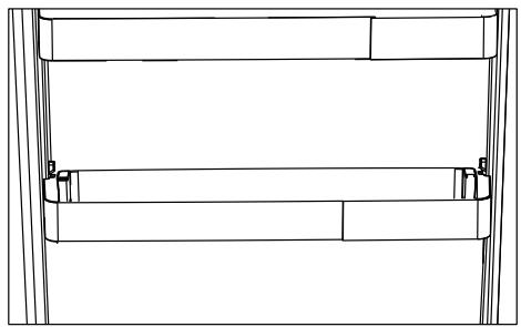 BEKO RCNE560K40WN - Bewegend deurrek (Optioneel) - 2