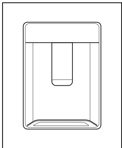 BEKO RCNE560K40WN - Using the water dispenser *optional - 1