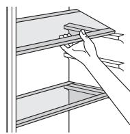 MEDION MD 37120 - Herausnehmen und Wiedereinsetzen von Gefrier-oder Kühlschubladen/Glaseinlegeböden - 1