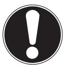 MEDION MD 37120 - WARNING! Verletzungsgefahr! - 1