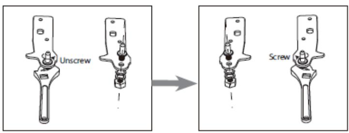 MEDION MD 37120 - Cambiar tope de la puerta - 3