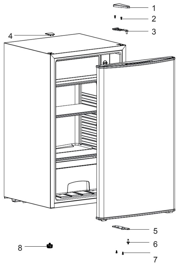 ARDES 5I45 - Reversibilità porta - 1