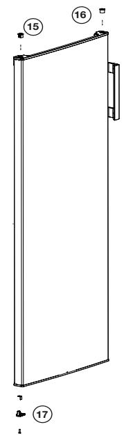 BEKO RSSE265K30WN - Omhengsling av dorene - 4