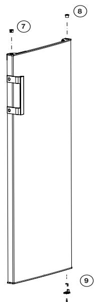 BEKO RSSE265K30WN - Reversing the doors - 2