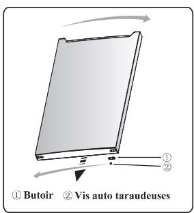 HISENSE FSN535T20F - Inverser la porte - 6