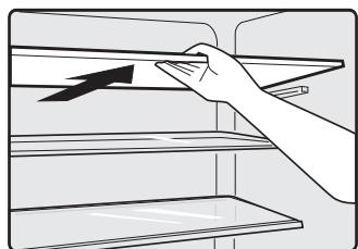 HISENSE FSN535T20F - Étagères dans la chambre du réfrigérateur - 1