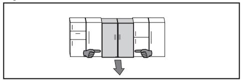 MIELE KFN 37432 ID - Instructions de déplacement de l'ensemble combiné - 3