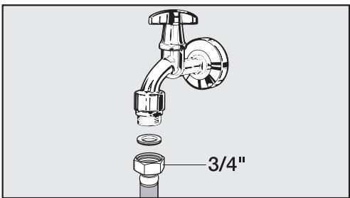 MIELE KFN 37432 ID - Raccordement à l'arrivée d'eau - 1