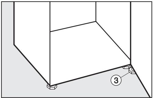 MIELE KFN 37432 ID - Installation de l'appareil - 3