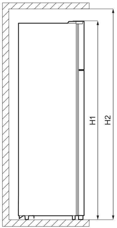 ELECTROLUX LTB1AF28U0 - Abmessungen - 1