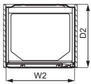AEG-ELECTROLUX SFB682E1AF - Abmessungen - 4