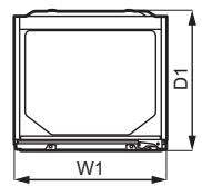 AEG-ELECTROLUX SFB682E1AF - Dimensions - 2