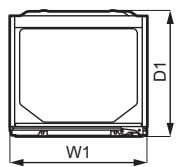 AEG-ELECTROLUX SFB682E1AF - Abmessungen - 2