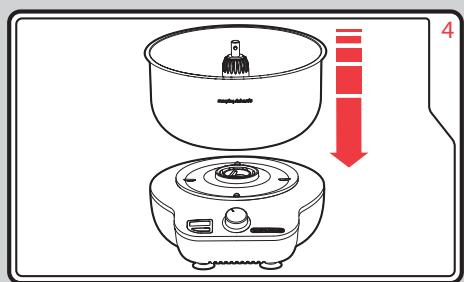 MORPHY RICHARDS 400520 MIXSTAR - Assembly - 4