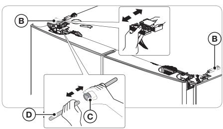 SAMSUNG RF56J9010SL - RF56J9040SG/EF - SMONTAGGIO DEGLI SPORTELLI DEL FRIGORIFERO - 2