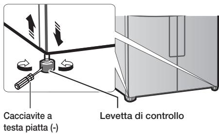 SAMSUNG RF56J9010SL - RF56J9040SG/EF - Livellamento del frigorifero - 1