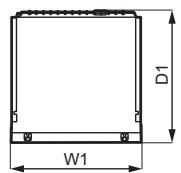 AEG-ELECTROLUX SKB618F1DS - Afmetingen - 2