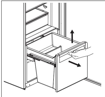 AEG-ELECTROLUX SKB618F1DS - Obst-/Gemüseschublade - 1