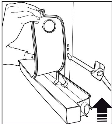 BEKO RDNE455E30DZXBN - 5.21.Encher o deposito do dispensador de agua - 9