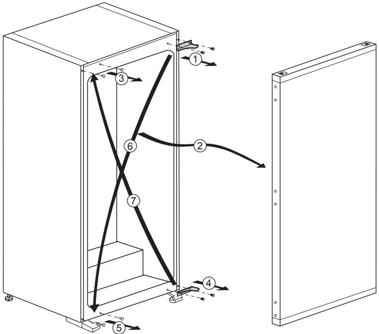 BEKO BSSA315E3SFN - Réversibilité des portes - 1