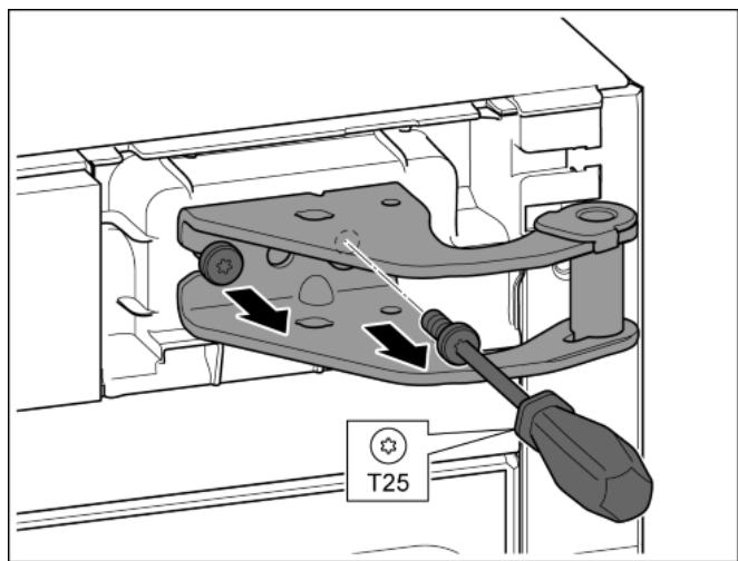 LIEBHERR CBNEF5735 - Déplacer les pieces du palier supérieur - 1