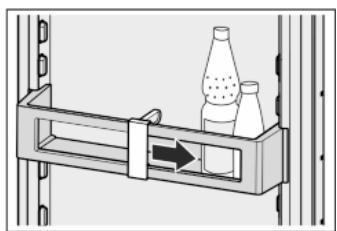 LIEBHERR CBNEF5735 - Utiliser le range-bouteilles. - 1
