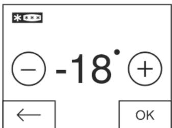 LIEBHERR CBNEF5735 - Réglage de la température - 1