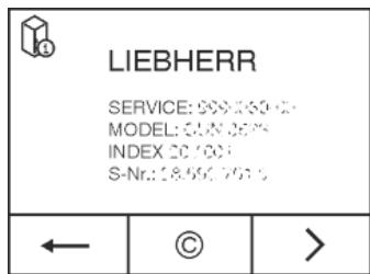 LIEBHERR CBNEF5735 - AVERTISSEMENT - 2