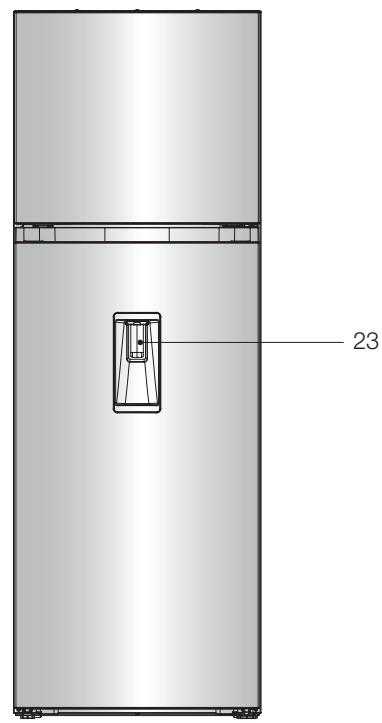 BRANDT BD8712NWW - - Installation des poignées de porte (suivant modèle) - 2