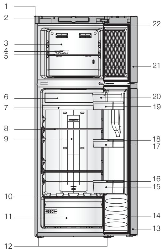 BRANDT BD8712NWW - - DESCRIPTION OF THE APPLIANCE - 1