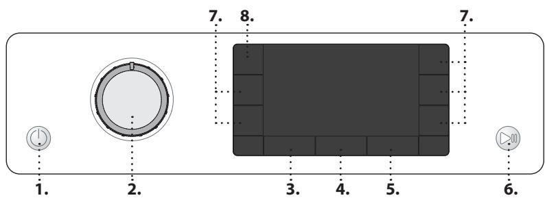 WHIRLPOOL FRESHCARE - PANNEAU DE COMMANDE - 1