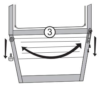 DANBY DCR016KA1WDB - Instructions d'inversion de porte - 3