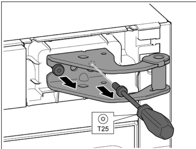 LIEBHERR CNEF 4313 - Déplacer les pieces du palier supérieur - 1