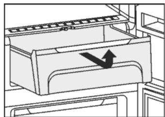LIEBHERR CNEF 4313 - Enlever la boîte BioCool - 1